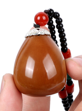 极速释迦菩提佛心果金包玉吊坠佛C灯金灯菩提彩色果毛衣链项链空