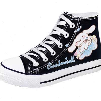 极速儿童帆布鞋女童鞋子小学生板鞋中大童春夏透气U男童休闲鞋夜