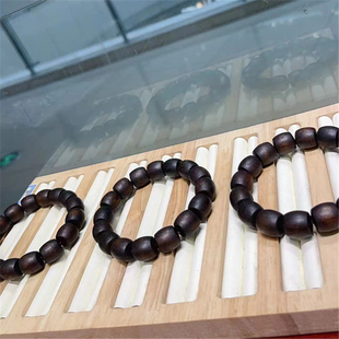 极速奇楠沉香老型珠直桶手串z TY1355 文玩饰品礼物