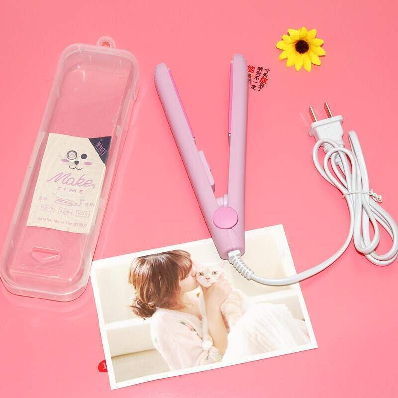卷发棒小型直发卷发两p用熨板浏海蓬松迷你拉直板女夹板直板夹可