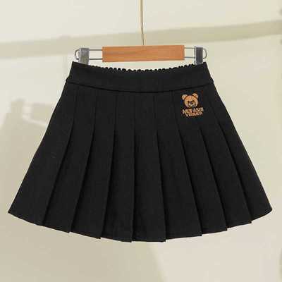 极速女童百褶裙半身裙夏装s2022新款洋气儿童学院裙百搭女孩短裙