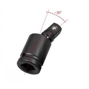 极速2pccs Universal Joint Air Impact Socket Set Wobble Exten