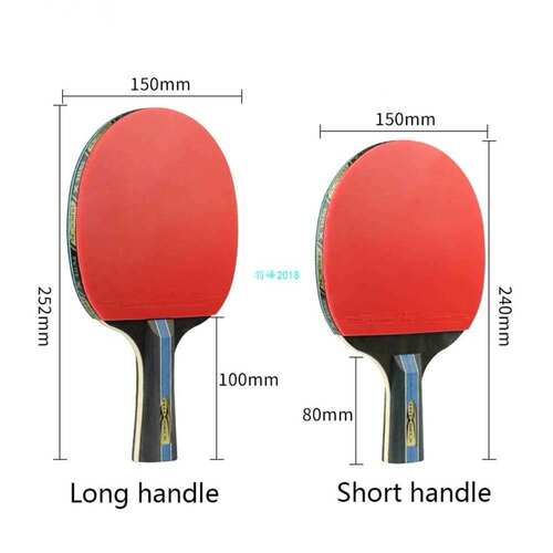 极速4 Star Table Tennis Racket 40+ ABS PimplOes In Rubbers F