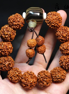 极速可以盘的金刚菩提子手串男y生文玩核桃手珠手链手串佛珠手把