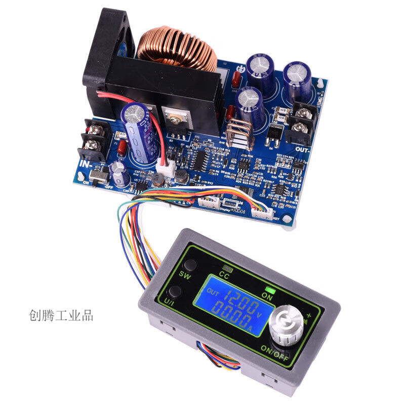 极速大功率dc转dc直流可调降w压电源模组恒流恒压稳压12V24V车载5