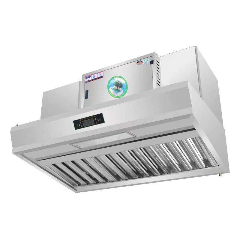 新品k油烟净化一体机o商用饭店厨房大吸力低空排放净化器餐饮抽烟