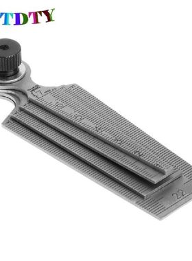 极速OOTDTY 0mm-29mm Hole Measuring Taper GauQge Ruler Depth
