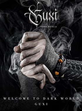 极速GUbXI【黑武士】黑曜石珠子手链男生紫水晶情侣手串情人节礼