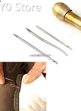 新品1 PC Leather Tnent Canvas Sewing Awl Hand Stitcher Taper