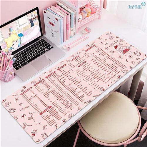 新品Desk pad office office shorAtcut key large mouse pad lar