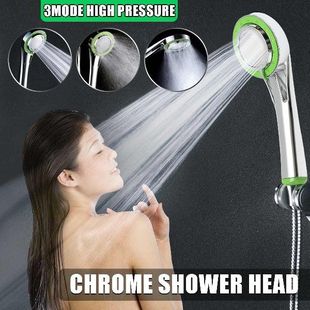极速Handheld hShower Head Multifunction ABS Chrome Booster B