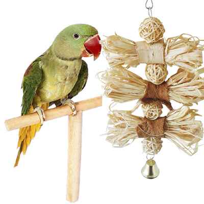 极速Cockatiels Macaw Parakeet Hanging SepakN Takraw Nest Str