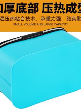 新品饵料收纳包钓l鱼装备工具箱可坐多功能路亚储物盒渔鱼具用品