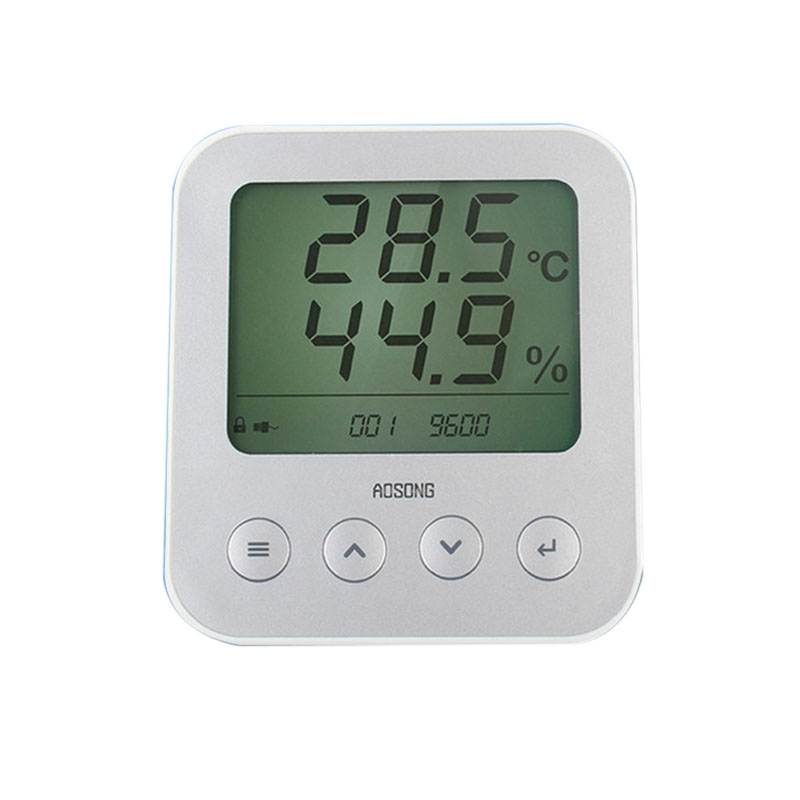 极速温湿度变送器 壁挂式RS485信号输出 AW34P85A 大屏幕多功能