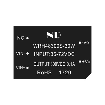 极速直流高压电源模j块DC36-72V升DC300V30W 超声分析仪器电容充