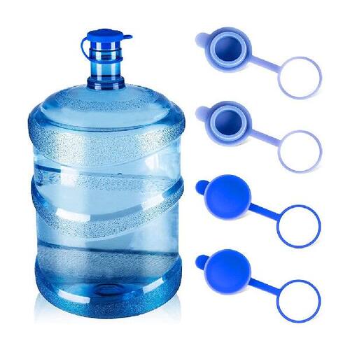 极速Reusableh Gallon Blue Water Bottle Caps Anti Splash Barr