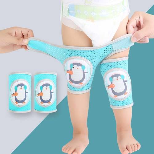 极速儿童膝盖f保护套婴儿宝宝爬行护膝夏季薄款学爬爬防摔小孩学