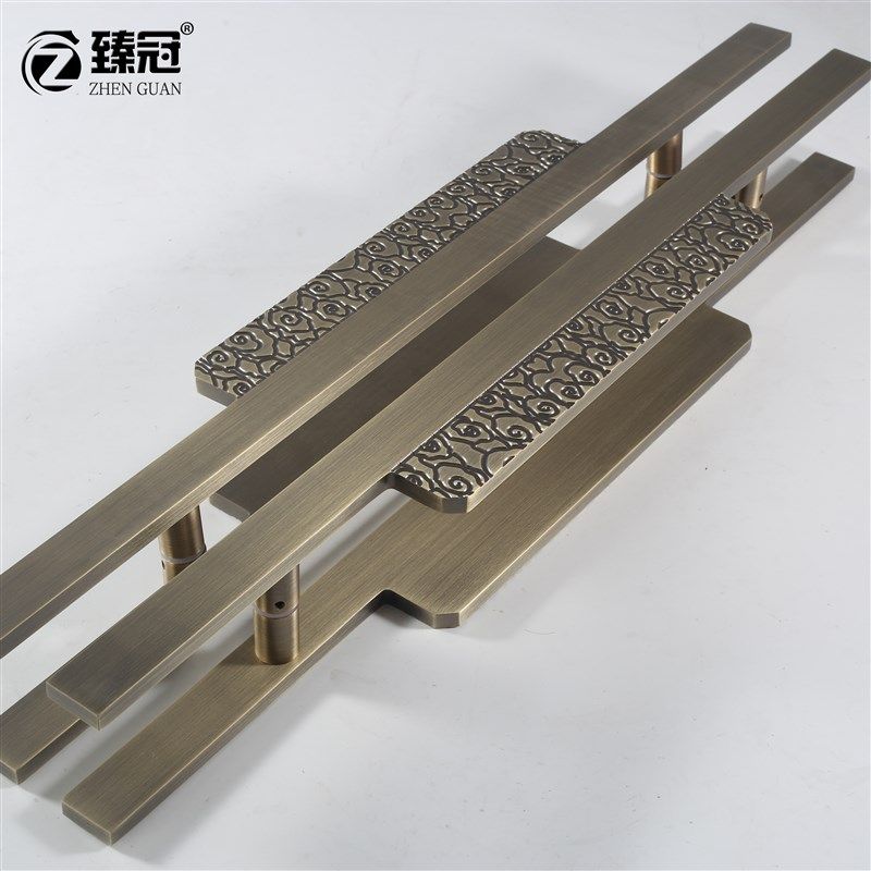 极速现代中式加厚不锈钢有框玻璃大门拉手酒店简T约包间实木门黑,基础建材,大拉手,淘宝优惠券,粉丝福利购,淘宝优惠卷