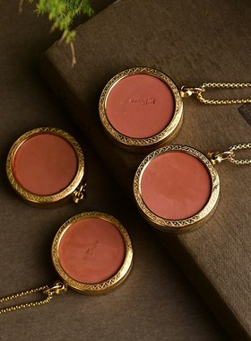 极速藏式唐卡擦擦扎基拉姆吊坠九尾狐黄E财神药师绿度母项链 TY16