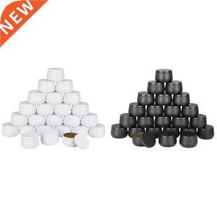 新品 Pcs Titns 8Oz With Candle Jars Can Bulk Lids