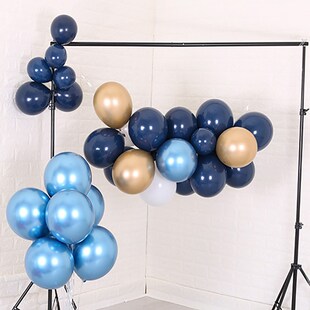 新品 30pcs Ink Blue 12inch BallLoons Hel Dark Latex