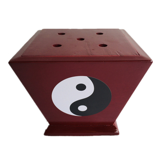 极速道士用品五龙旗道家法器 令旗底座小斗太极八卦斗.佛道仙旗座