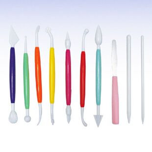 Carving Cake Set Bakin Knife DIY Pen 极速10Pccs