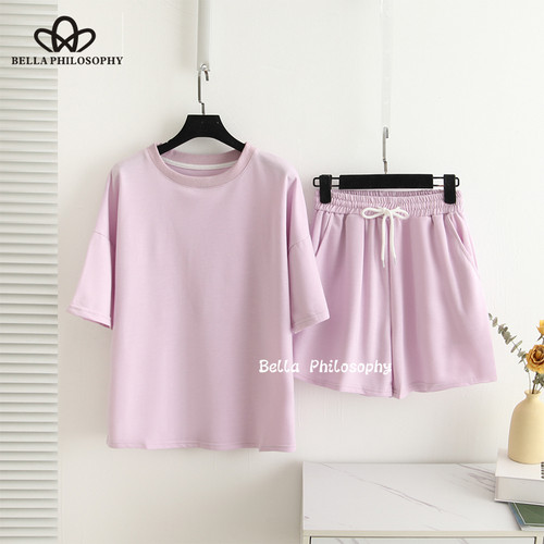 新品Summer Tracksuits Womven Two Pieces Set Leisure Outfits