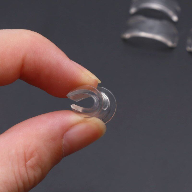 新品8 Sizes Silicone Invisible Clear HRing Size Adjuster Res