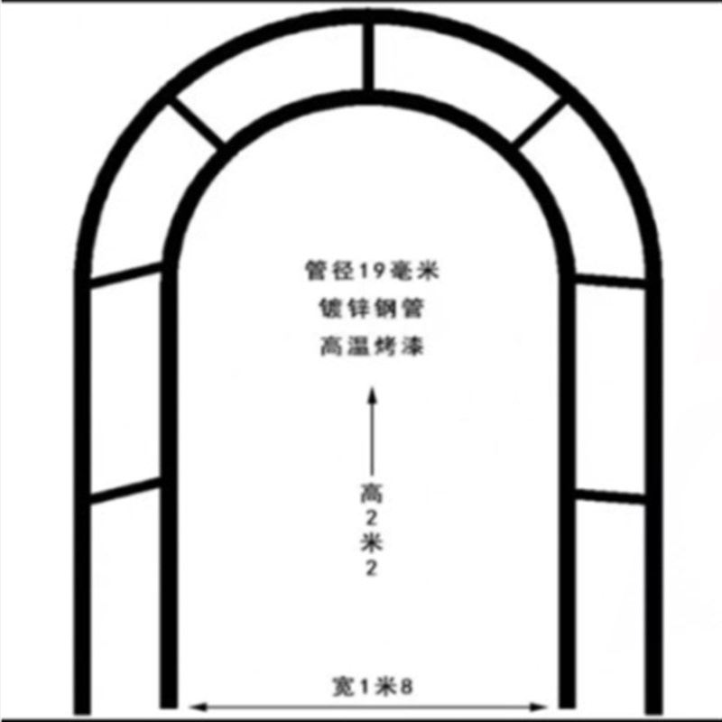 极速Lattice flower O stand outdooDr grape rack garden arch f