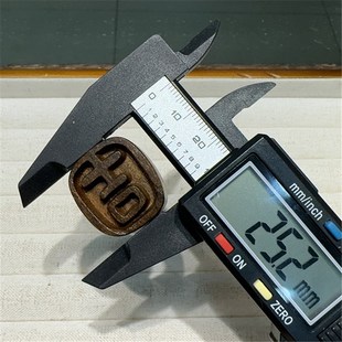 极速沉香吉字牌通m孔配件 DM299 DIY文玩手串项链