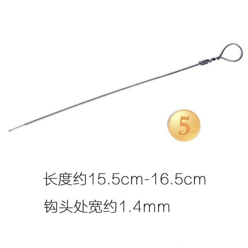 极速文玩穿珠穿线工具大钩针穿手串佛珠佛K头三通散珠子串珠钩子