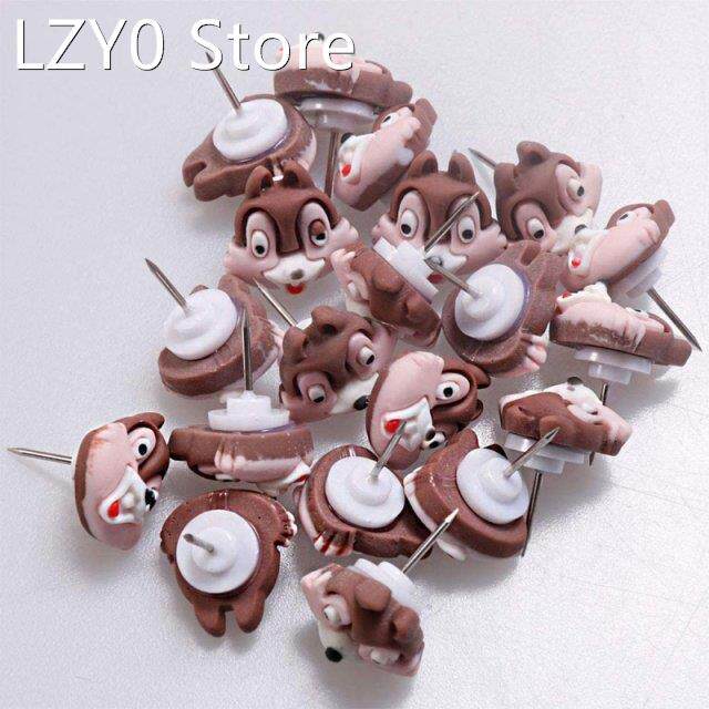 新品20Pieces Thumb Tack Shar Pei Dog Chewing BoneU Panda Fox