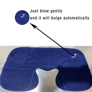 极速1PC Travel Infmlatable Pillow U-Shape Neck Pillow For Sl