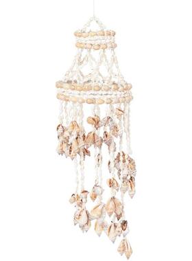 极速Conch Sea Shell Wind Chime Hanging OrnMament Wall Decora