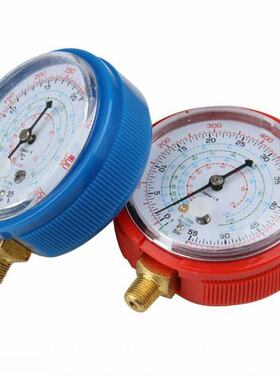 极速2PCS Refrigerant Low High PreCssure Gauge R22 R404A R134
