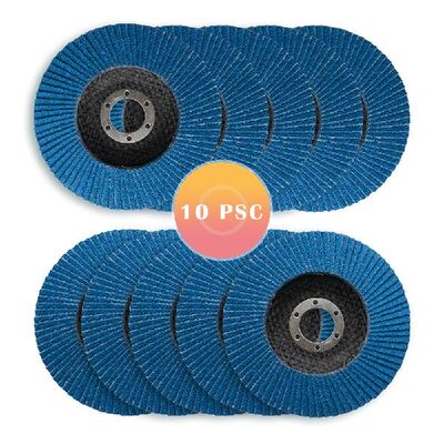 极速10pcs/set 115mm qProfessional Flap Discs 4.5inch Sanding