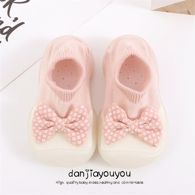 极速婴儿春秋季学k步鞋软底防滑女宝宝小公主儿童防掉夏室内地板