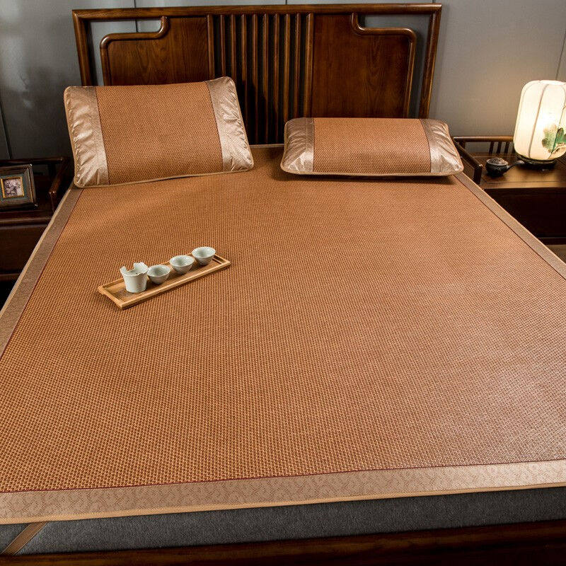 极速仿藤席凉席三件套夏季可折叠B学生宿舍空调席单人草席垫夏天,床上用品,冰丝席,淘宝优惠券,粉丝福利购,淘宝优惠卷