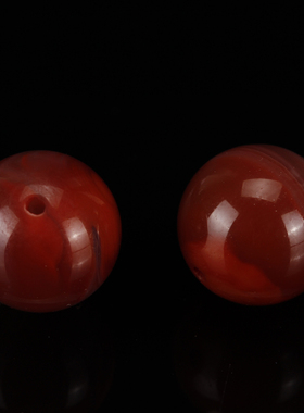 极速凉山南红玛瑙情侣手串手链南红手串佛珠火焰纹Z满肉柿子红