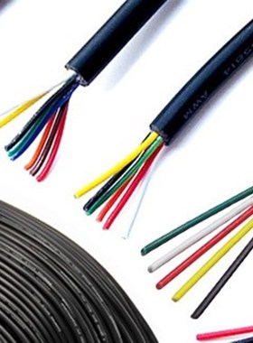 极速15 AWG 1.5MM2 RVV 2/3/4/5/6/7/8/10/12/14/16R/18 Cores Pi
