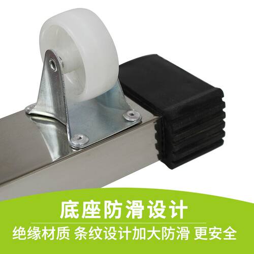 新品。不锈钢伸缩k围栏可移动安全电力施工围栏折叠安全隔离护栏2