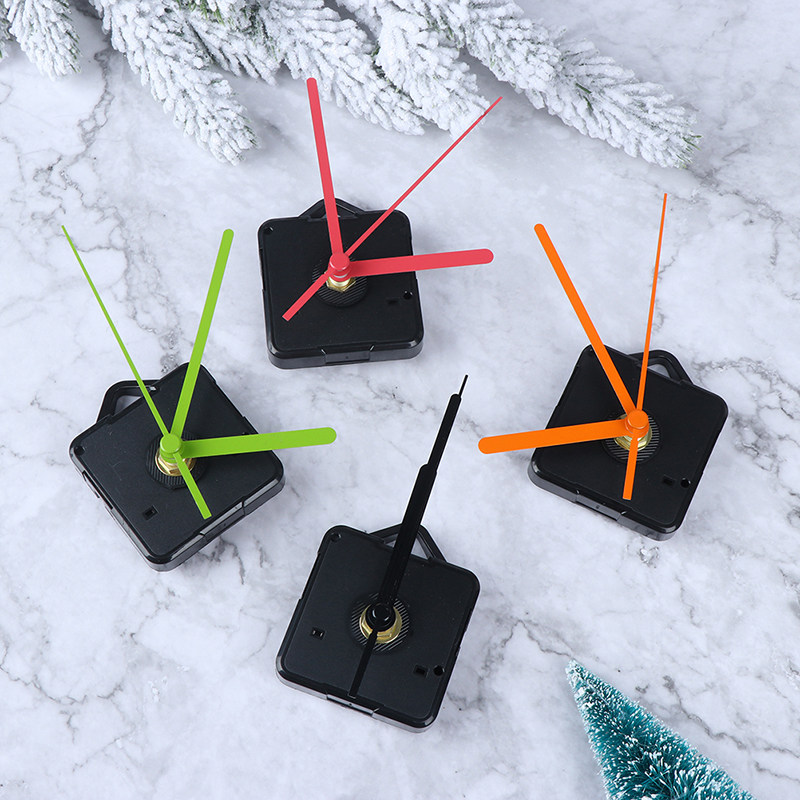 极速1 Set Silent Clock Colorful HaEnds Quartz Wall Clock Mec