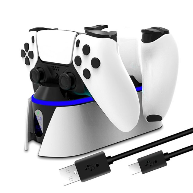 极速for PSe5 Controller Charger Charging Station for Dual Pl