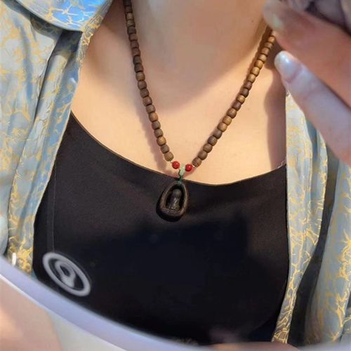极速棋楠沉香项链手链两用款 搭配 三眼天珠L 沉香悟道 TY1255