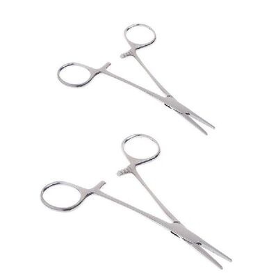 极速Pet Hemostatic Hairr Clipper Tweezer Scissors Dog Clamp