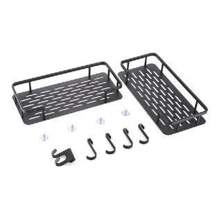 极速2Pcs Shower Shelf,Shower BasketH,Shower Shelf Without