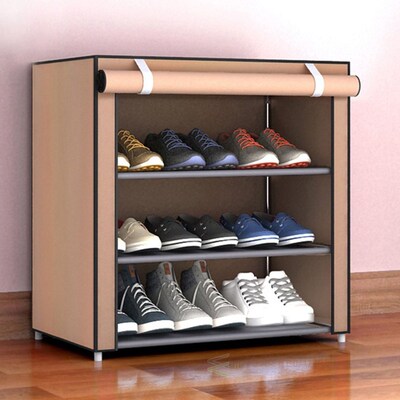 新品multipleg styles Dustproof Home Shoe Rack Size Non-Woven