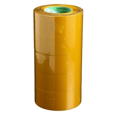 极速5 rolls tape sealing tcape transpHarent euxpress packagi