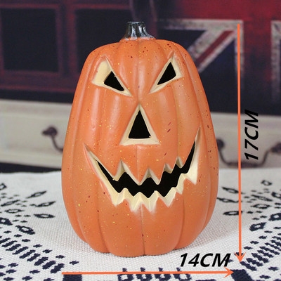 pumpkin 极速Halloween ornam big shine delcorations openworTk